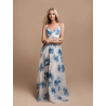 Vestido Cerimónia Estampado R2382