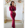 Vestido Gala Huda com manga