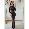 Vestido Gala Huda com manga
