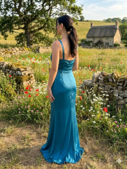 Vestido Cetim Cristina