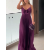 Vestido Plissado Rubia