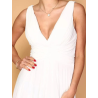 Vestido Branco R7001 Big Size