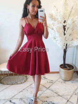 Vestido Cetim Julieta Curto