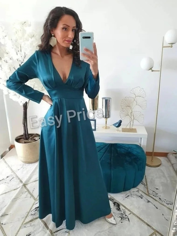 Vestido Cetim Alexia